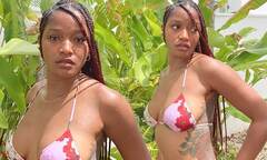 Keke Palmer sizzles in bikini as she appears to throw shade at ...