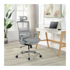 Berkley Jensen Ergonomic Mesh Office Chair With Headrest and Footrest (Berkley Jensen Extra Wide Office Desk Chair)