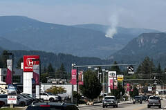 UPDATE: Wildfire burning north of Pass Creek grows to 10 hectares ...