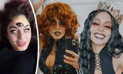 Vanessa Hudgens reigns as the 'Halloween Queen' in sexy spread of ...