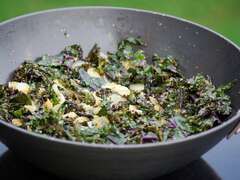 Stir-fried kale