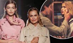 Lauren Hutton looks youthful on Milan runway | Daily Mail Online