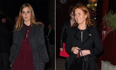 Princess Beatrice and Sarah Ferguson coordinate theirs ...