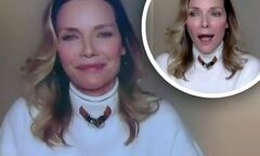 Michelle Pfeiffer, 62, shows off her ageless visage as she makes ...