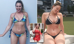 Iskra Lawrence posts bikini dance video on Instagram | Daily Mail ...