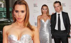 Billie Piper dazzles in a silver dress for Rare Beasts screening ...