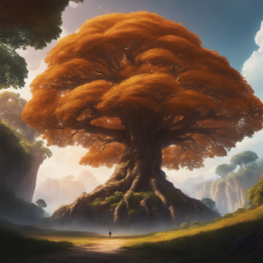 low angle view of stuning beautiful Teldrassil" - Playground
