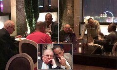 OJ Simpson has dinner with former 'Dream Team' lawyer | Daily Mail ...