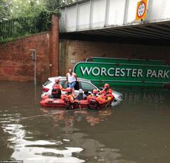 Britain braced for MORE flood chaos: Storms wreak havoc with heavy ...