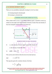 CBSE class 11 Physics Notes Chapter 4 Motion in a Plane | Toppers CBSE