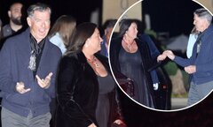 Pierce Brosnan shares tender moment with wife Keely Shaye Smith ...