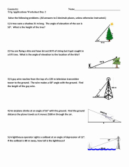 Finding Exact Values Of Trig Functions Worksheet Answers Function