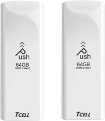TCELL Push USB 3.2 Gen1 USB Flash Drive Read Speed up to 100MB/s (Push 128gb Usb 3.2)