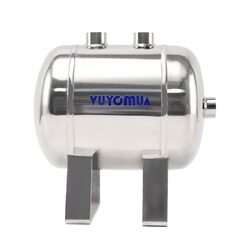 VUYOMUA 304 Stainless Steel High Pressure Mini Small Portable Air Tank Air Reservoir Water Storage Tank