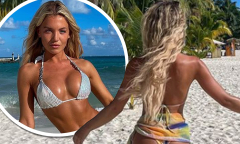 Love Island's Molly Smith showcases her peachy derrière in skimpy ...