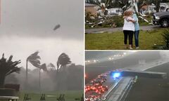 Winter storm brings FOUR tornadoes to Florida, with twisters that ...