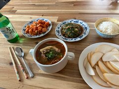 Spicy beef and vegetable soup (Yukgaejang: 육개장) recipe by Maangchi