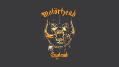 Heart Rock Original Motorhead England Flag (Motorhead Back Patch)