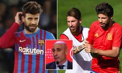 Barca's Gerard Pique shared recording PSG's Sergio Ramos in latest ...