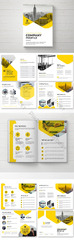 Company Profile Template Design Layout,Creative Business Brochure ...