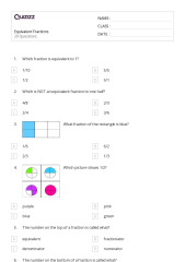 50+ Equivalent Fractions worksheets for 8th Grade on Quizizz ...