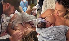 Tammy Hembrow announces the birth of her first child with fiancé ...