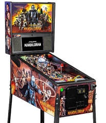 Stern Pinball The Mandalorian Arcade Pinball Machine with Insider Connected, Premium Edition (Star Wars The Mandalorian Pro Flipperkast)