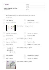 50+ Addition on a Number Line worksheets for 2nd Grade on Quizizz ...