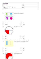 50+ Division with Unit Fractions worksheets for 1st Grade on ...