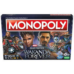 Monopoly Black Panther (Monopoly: Marvel Studios' Black Panther: Wakanda Forever Edition)