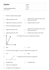 50+ Complementary, Supplementary, Vertical, and Adjacent Angles ...