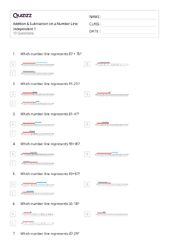 50+ Addition on a Number Line worksheets for 3rd Grade on Quizizz ...