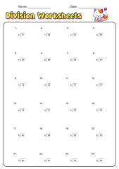 grade 6 math worksheet decimals long division of decimals by whole