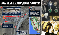 The 27-minute highway heist that netted $100 MILLION: Thieves ...