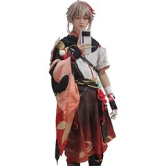 Kazuha Genshin Impact (Game Genshin Impact Kaedehara Kazuha Cosplay Costume Kazuha Kimono Women Men Halloween Carnival Suit)