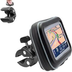 ChargerCity Universal Motorcycle/Bike Mount with Water Resistant Case for 5" GPS Garmin Nuvi Drive DriveSmart 50 51 52 54 55 56 58 57 42 44 45 (ChargerCity Water Resistant Case Heavy Duty Bike Motorcycle Handle Bar Clamp Mount for 6” Screen Garmin Nuvi Drive DriveSmart 6 60 61 62 63 64 65 66)