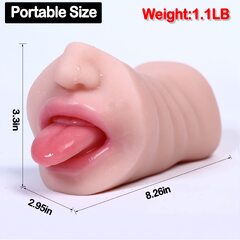 Amazon: Pocket Pussy Male Masturbator with Lifelike Face ...