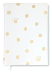 Kate Spade New York Daily To-Do Planner (Kate Spade Gold Dot with Script Concealed Spiral Notebook)