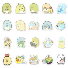 LYLSDSB 50 Pcs Cute Sumikko gurashi Stickers Kawaii Trendy Cartoon ...