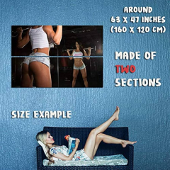 Amazon: 166629 Michelle Lewin Sex Model Bodybuilding Fitness ...