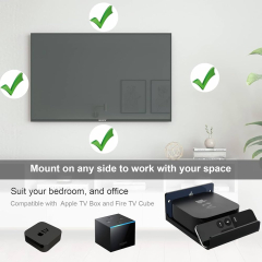 Amazon: TXEsign Mount Holder for Fire TV Cube Apple TV ...