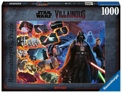 Star Wars Villainous Darth Vader 1000 Piece Puzzle (Ravensburger Star Wars Villainous Darth Vader Puzzle for kids)