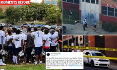 Football player, 14, is shot dead and four other teens are injured ...