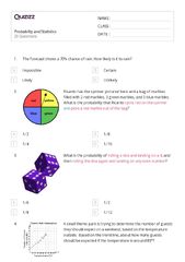 50+ Statistics worksheets for 7th Grade on Quizizz | & able