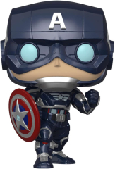 Funko Pop! Marvel: Avengers Game - Captain America Kuwait | Ubuy