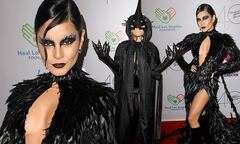 Vanessa Hudgens and Paris Jackson at Thriller Night Halloween ...