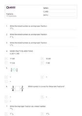 50+ Subtracting Fractions with Unlike Denominators worksheets for ...