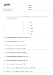 50+ Decimal Place Value worksheets for 7th Grade on Quizizz | ...