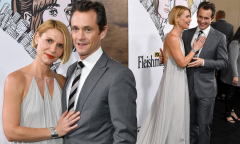 Claire Danes puts on a loved up display with husband Hugh Dancy at ...