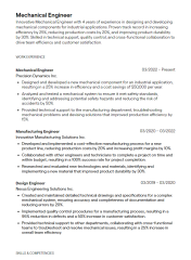 4+ Mechanical Engineer Resume Examples [with Guidance]